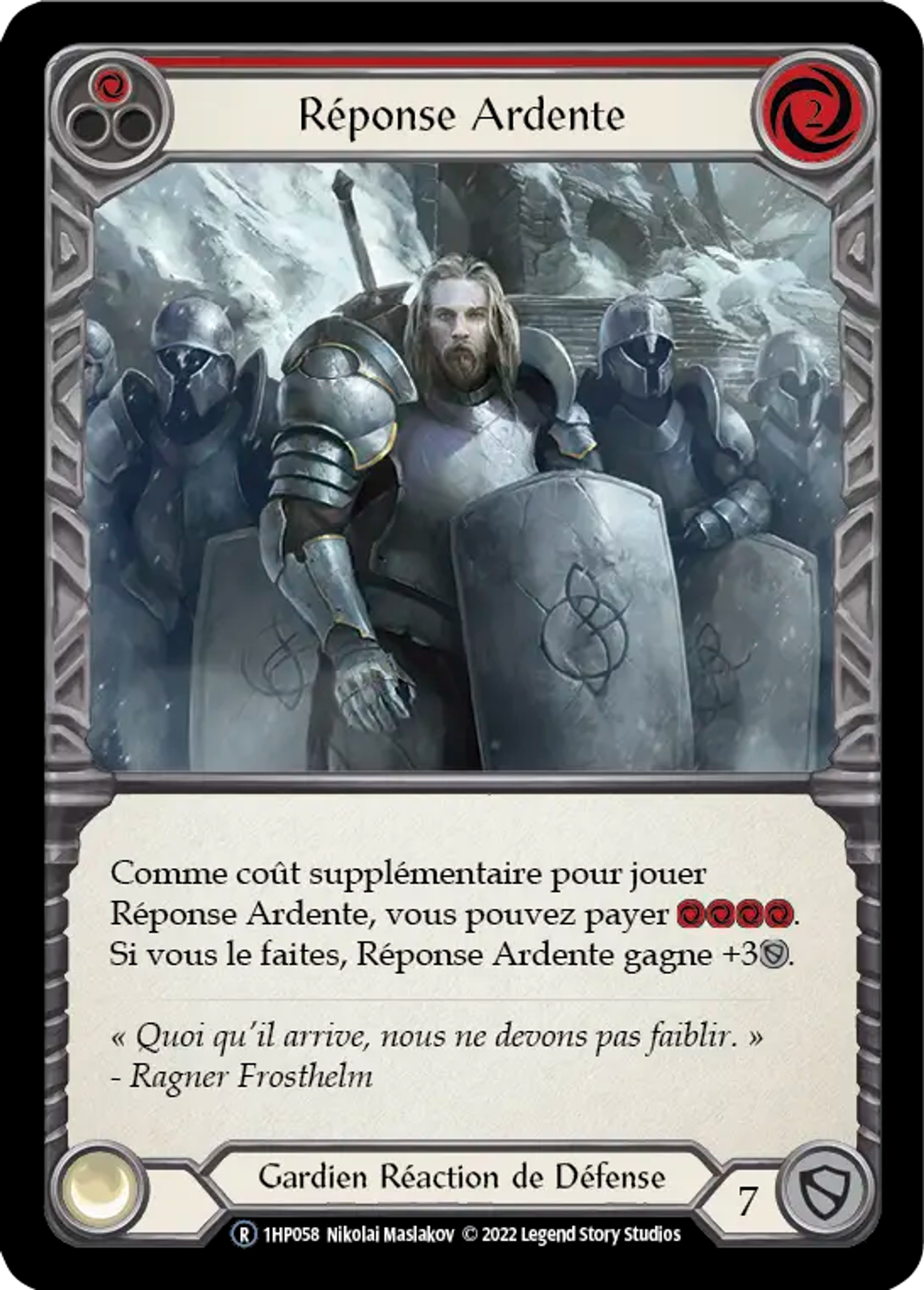 Réponse Ardente — History Pack 1 - Black Label — Flesh and Blood
