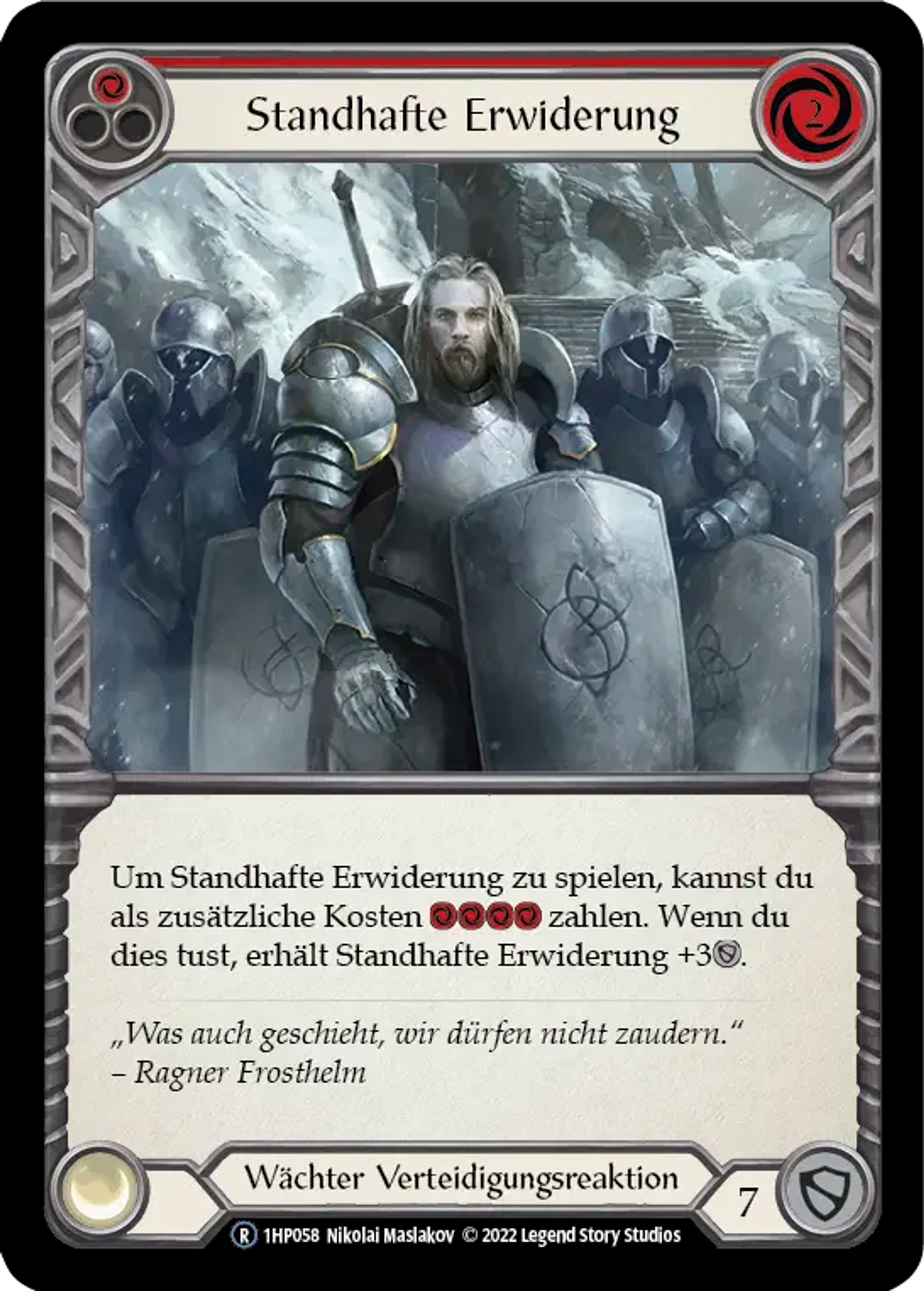 Staunch Response (Red) — History Pack 1 - Black Label — Flesh and Blood