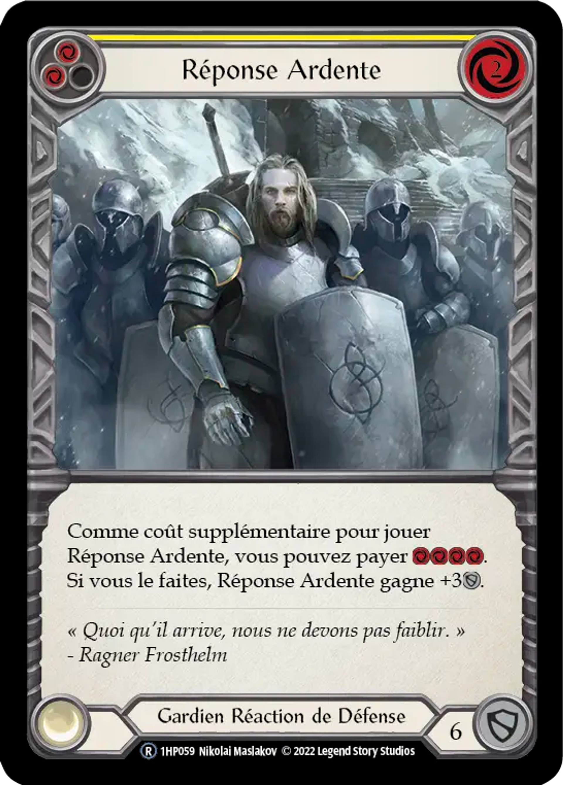 Réponse Ardente — History Pack 1 - Black Label — Flesh and Blood