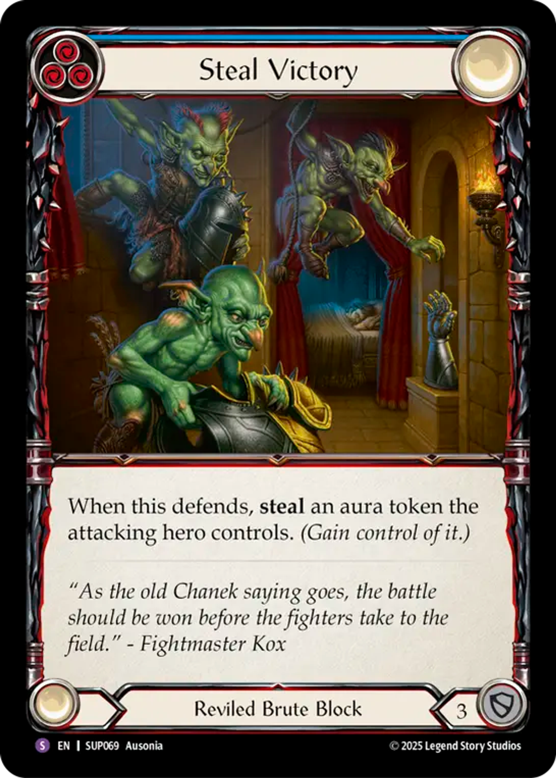 Steal Victory — Super Slam — Flesh and Blood