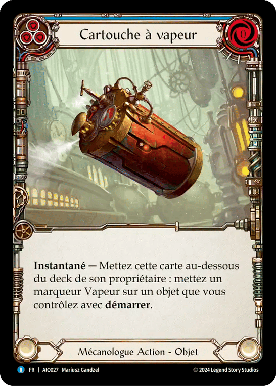Cartouche à vapeur — Armory Deck - Dash I/O — Flesh and Blood