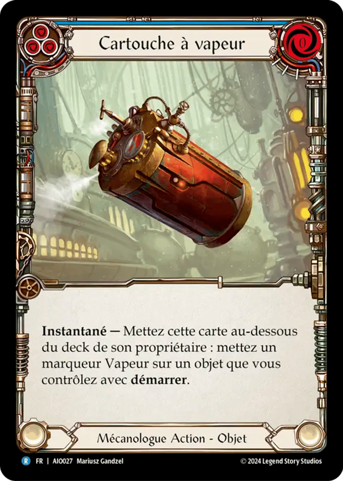 Cartouche à vapeur from Armory Deck - Dash I/O - Flesh and Blood