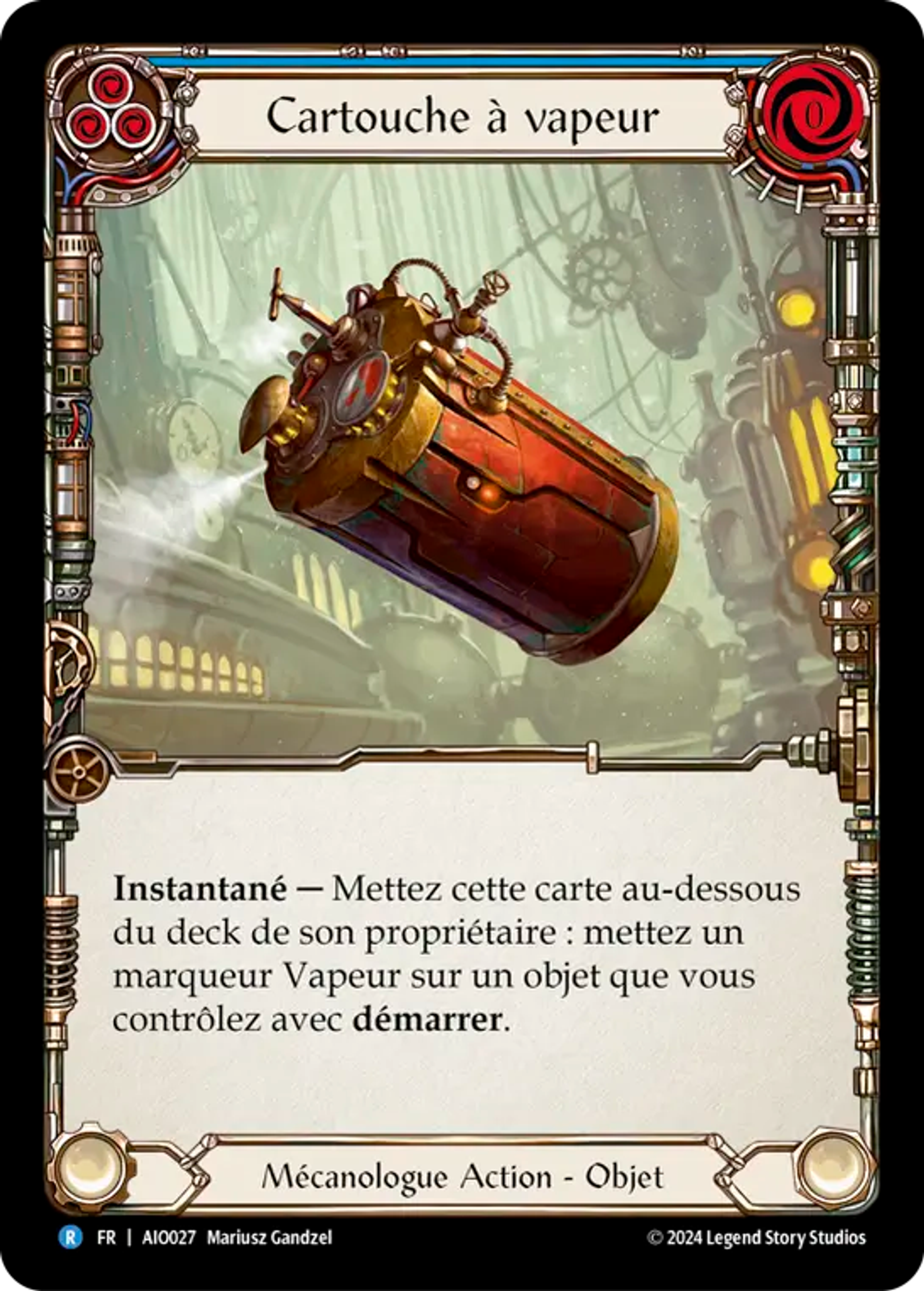 Cartouche à vapeur — Armory Deck - Dash I/O — Flesh and Blood