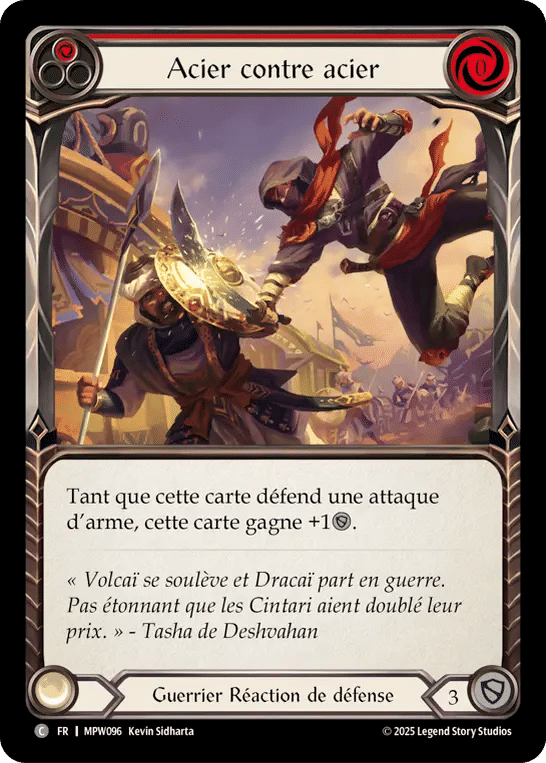 Acier contre acier — Mastery Pack Warrior — Flesh and Blood