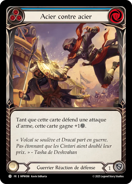 Acier contre acier — Mastery Pack Warrior — Flesh and Blood