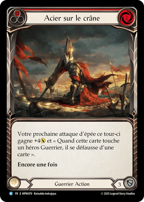 Acier sur le crâne — Mastery Pack Warrior — Flesh and Blood