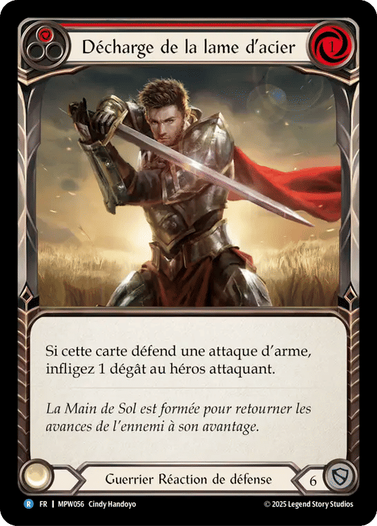 Décharge de la lame d’acier — Mastery Pack Warrior — Flesh and Blood