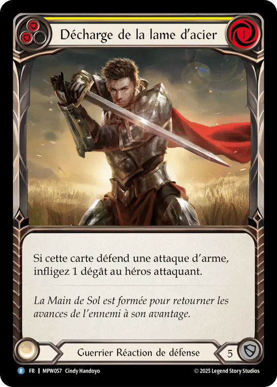 Décharge de la lame d’acier — Mastery Pack Warrior — Flesh and Blood