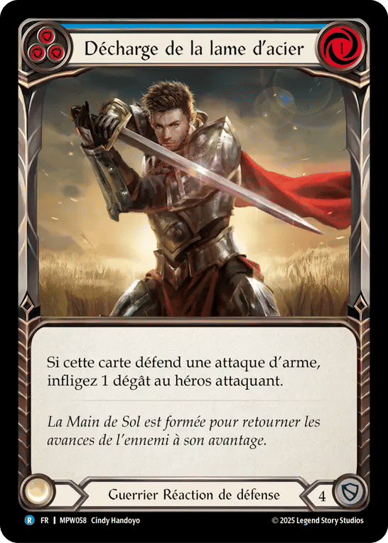 Décharge de la lame d’acier — Mastery Pack Warrior — Flesh and Blood