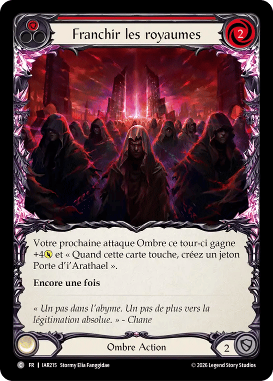 Franchir les royaumes — Usurp the Shadow Throne — Flesh and Blood