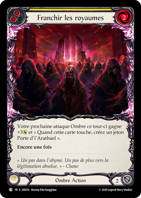 Franchir les royaumes — Usurp the Shadow Throne — Flesh and Blood