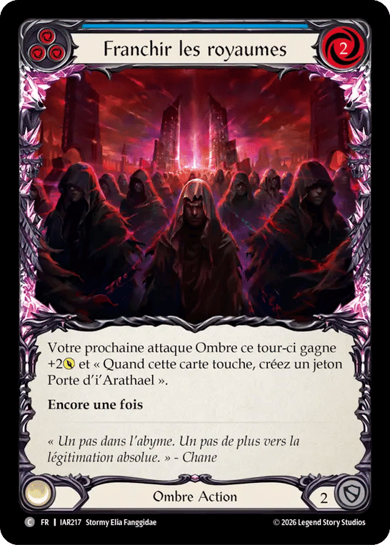 Franchir les royaumes — Usurp the Shadow Throne — Flesh and Blood