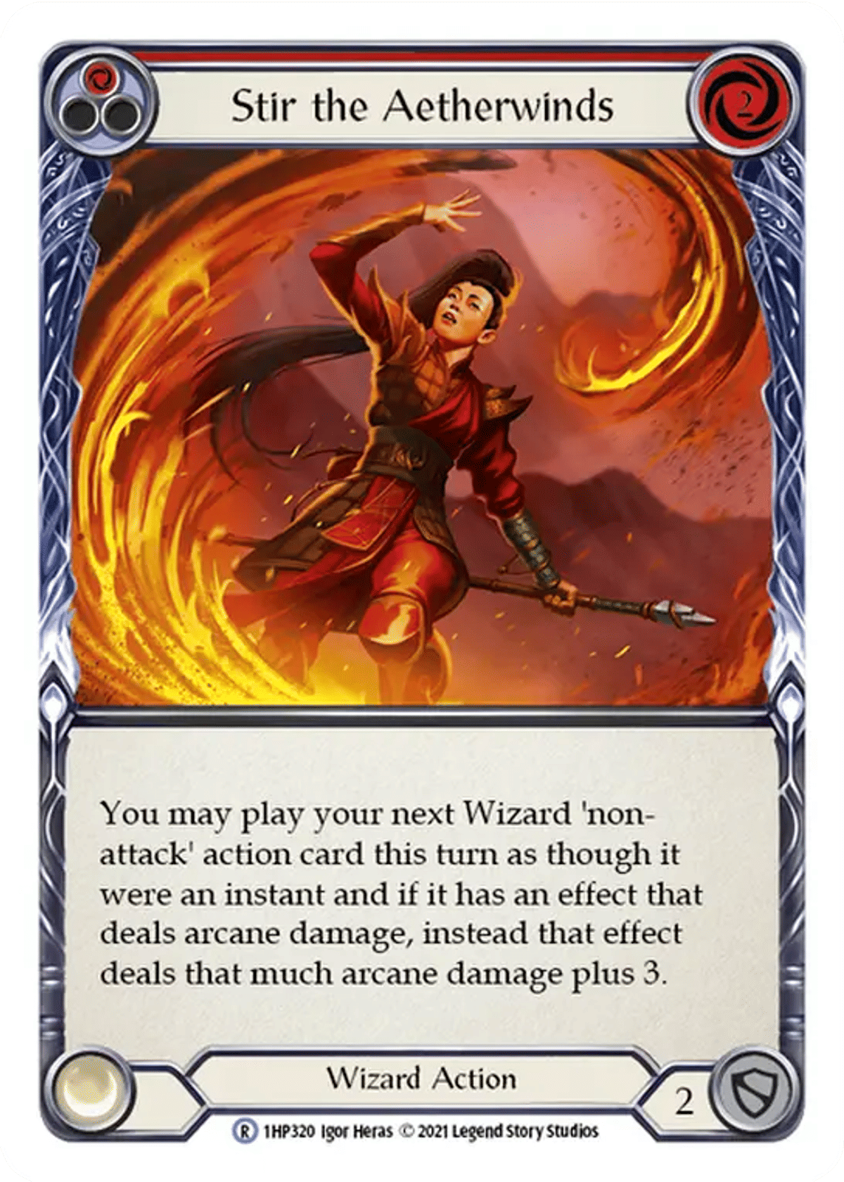 Stir the Aetherwinds (Red) from History Pack 1 - Flesh and Blood