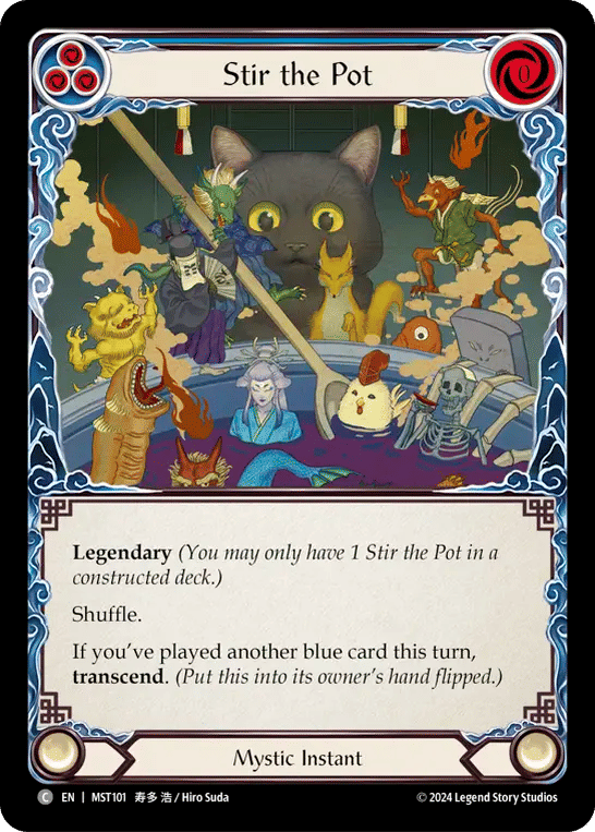 Stir the Pot (Blue) — Part the Mistveil — Flesh and Blood