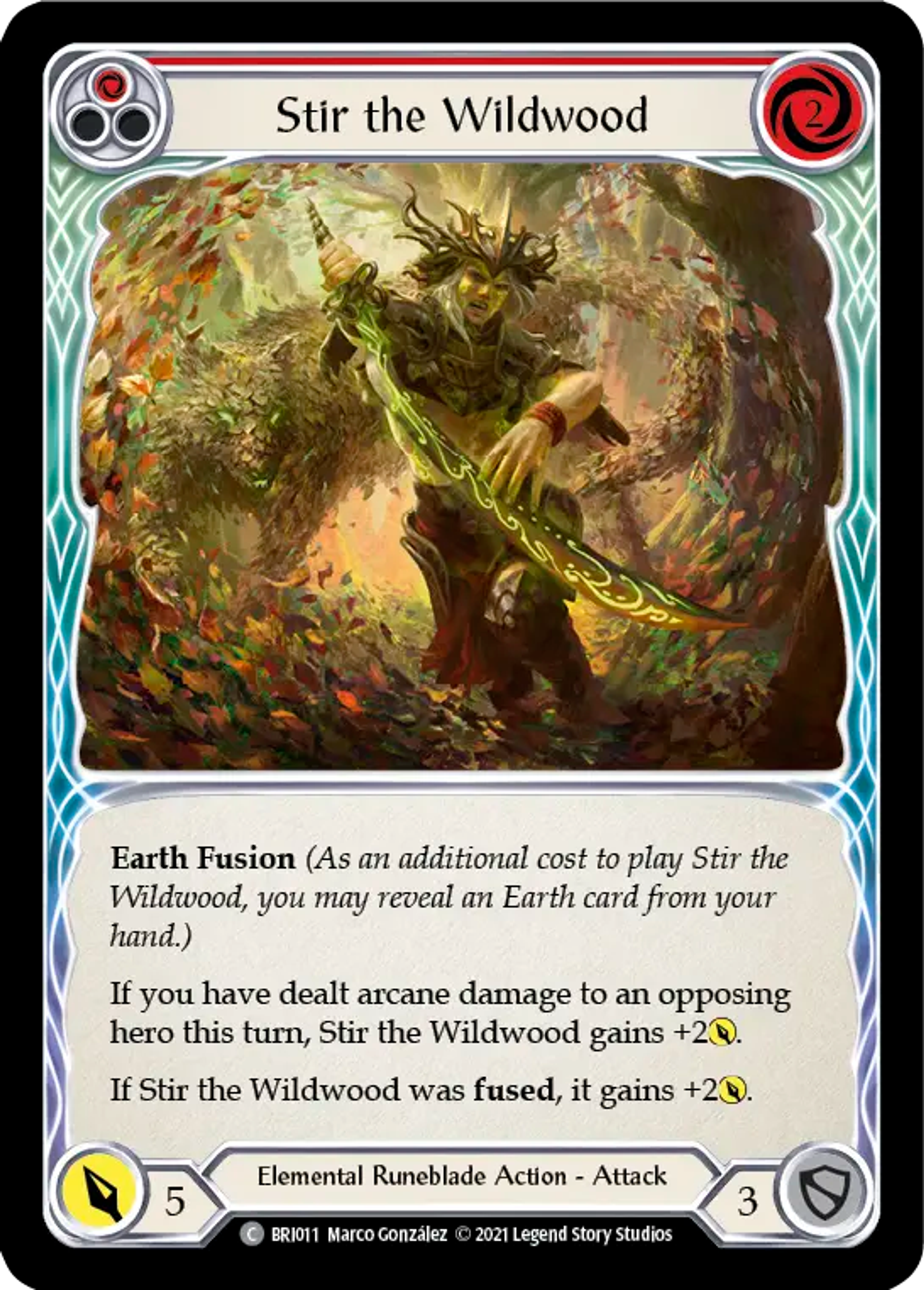 Stir the Wildwood (Red) — Briar - Blitz Deck — Flesh and Blood