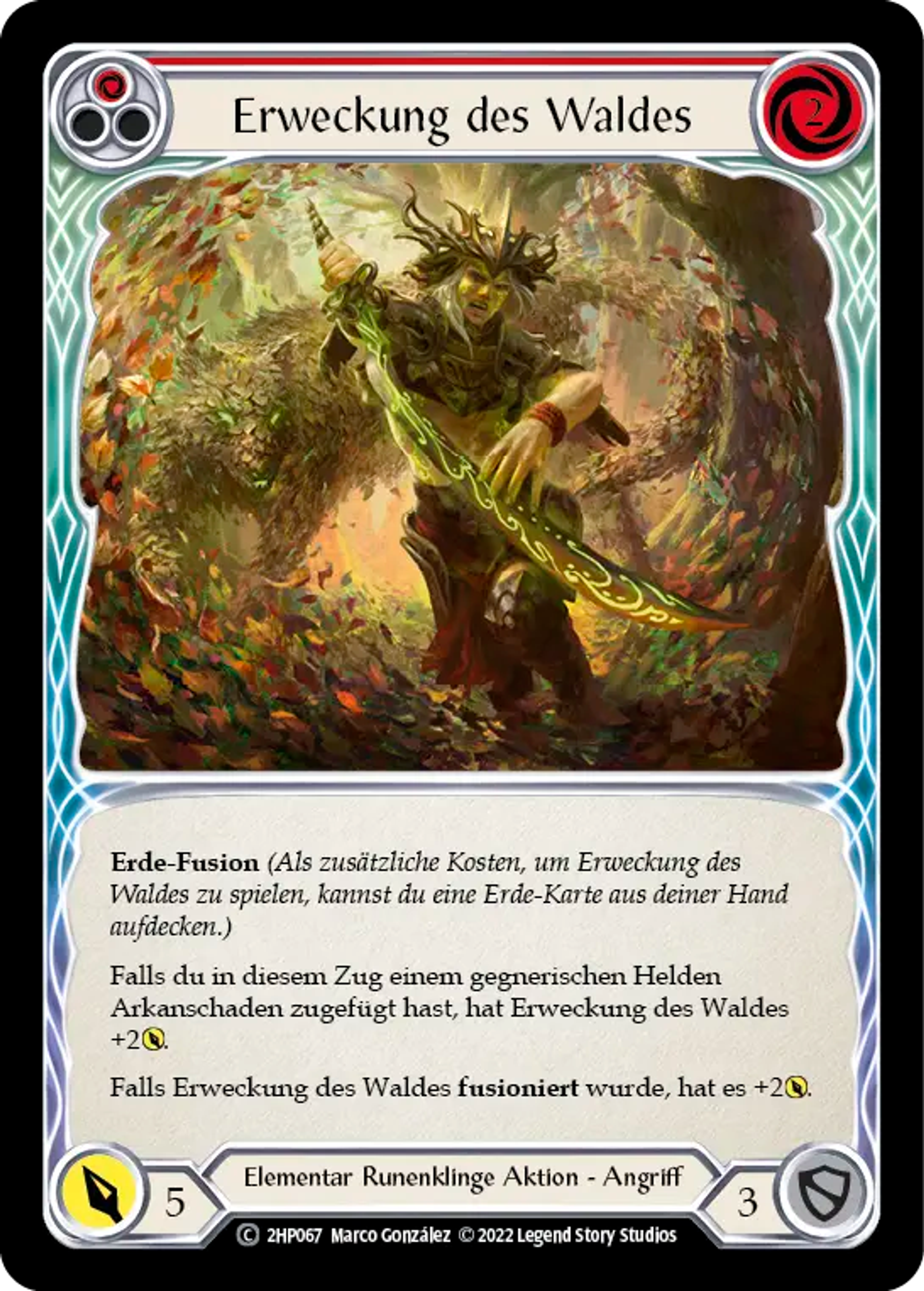 Stir the Wildwood (Red) — History Pack 2 - Black Label — Flesh and Blood