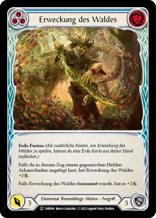 Stir the Wildwood (Blue) — History Pack 2 - Black Label — Flesh and Blood