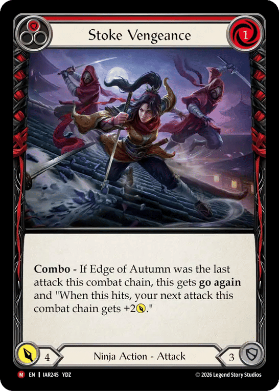 Stoke Vengeance — Usurp the Shadow Throne — Flesh and Blood