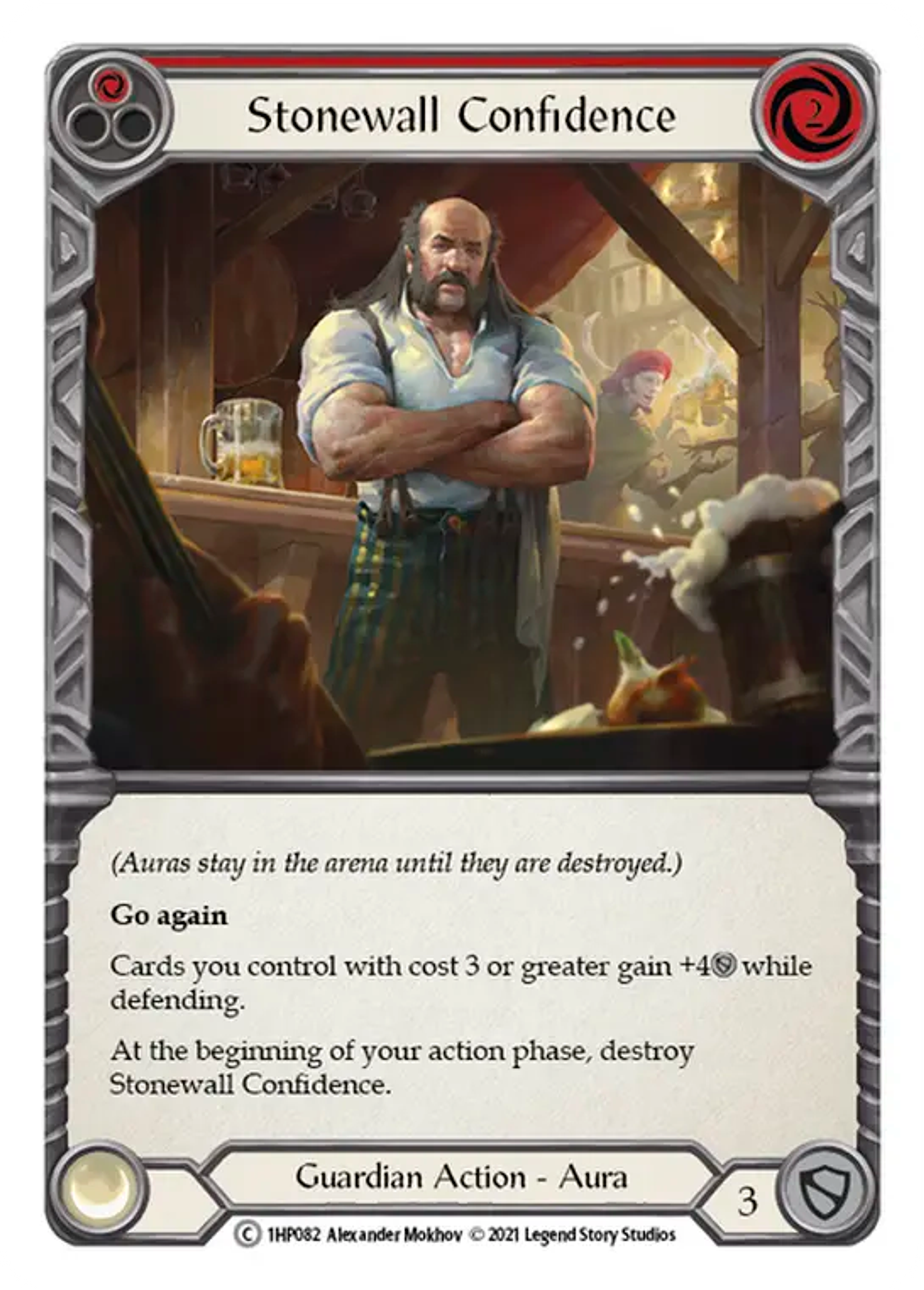 Stonewall Confidence (Red) — History Pack 1 — Flesh and Blood