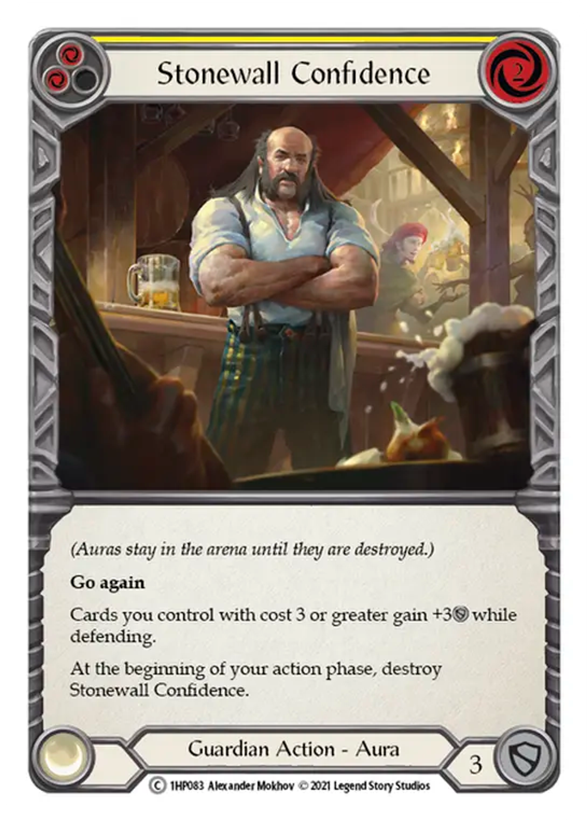 Stonewall Confidence (Yellow) — History Pack 1 — Flesh and Blood