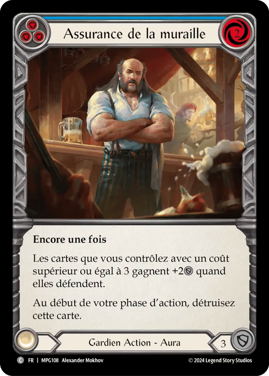 Assurance de la muraille — Mastery Pack Guardian — Flesh and Blood