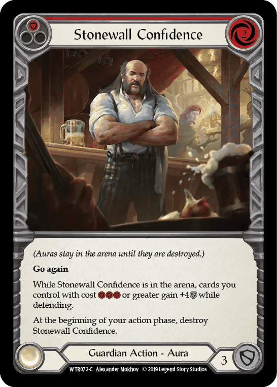Stonewall Confidence (Red) — Welcome to Rathe — Flesh and Blood