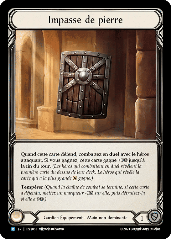 Impasse de pierre — Heavy Hitters — Flesh and Blood