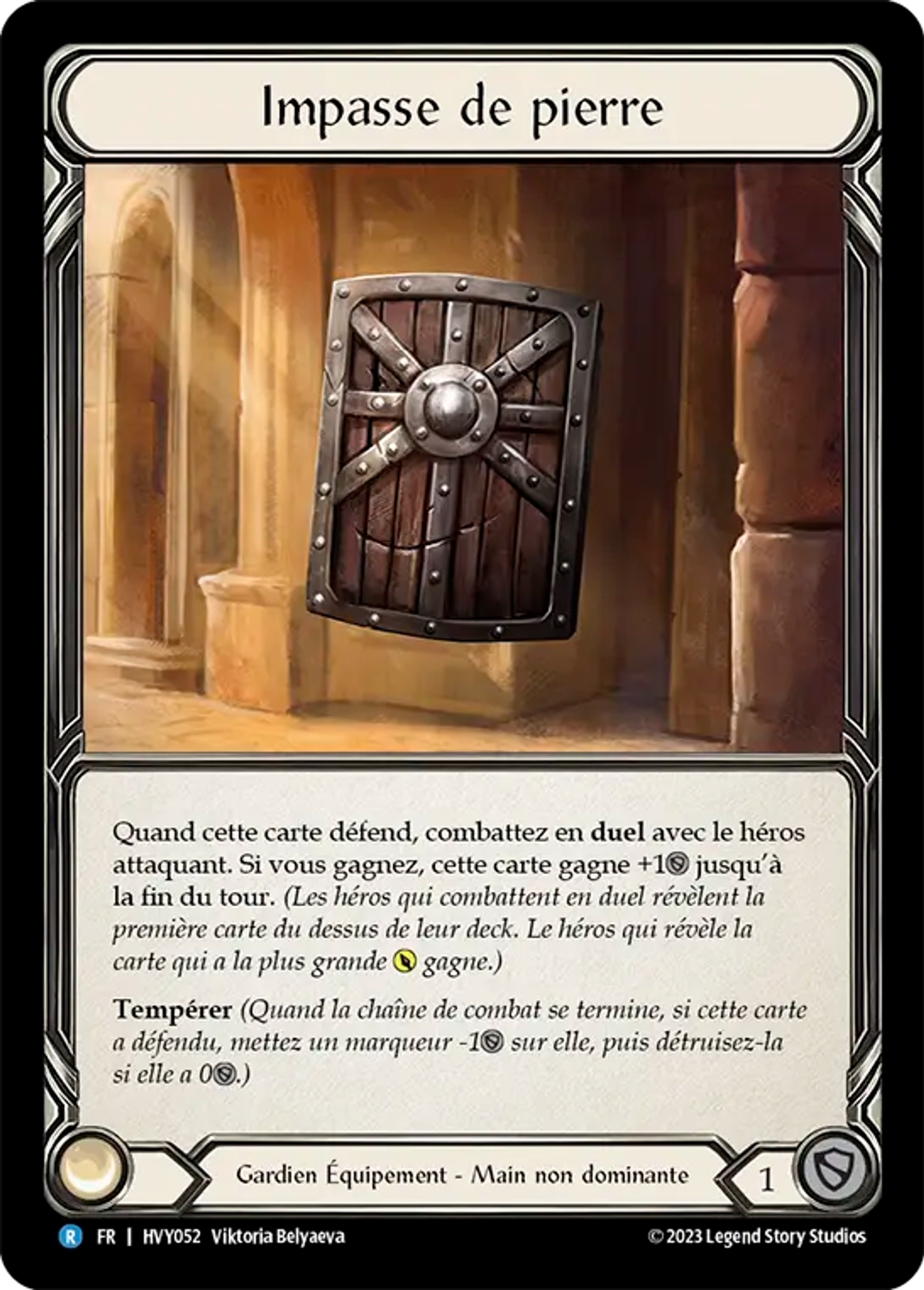 Impasse de pierre — Heavy Hitters — Flesh and Blood