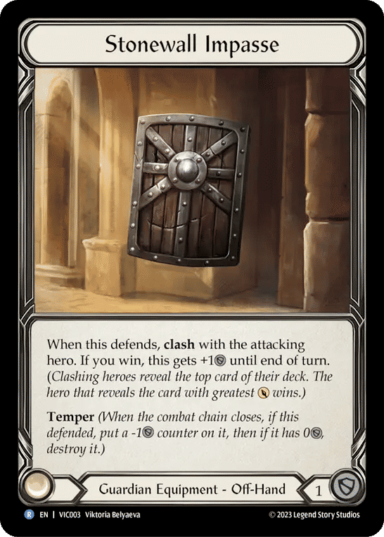 Stonewall Impasse — Victor - Heavy Hitters Blitz Deck — Flesh and Blood