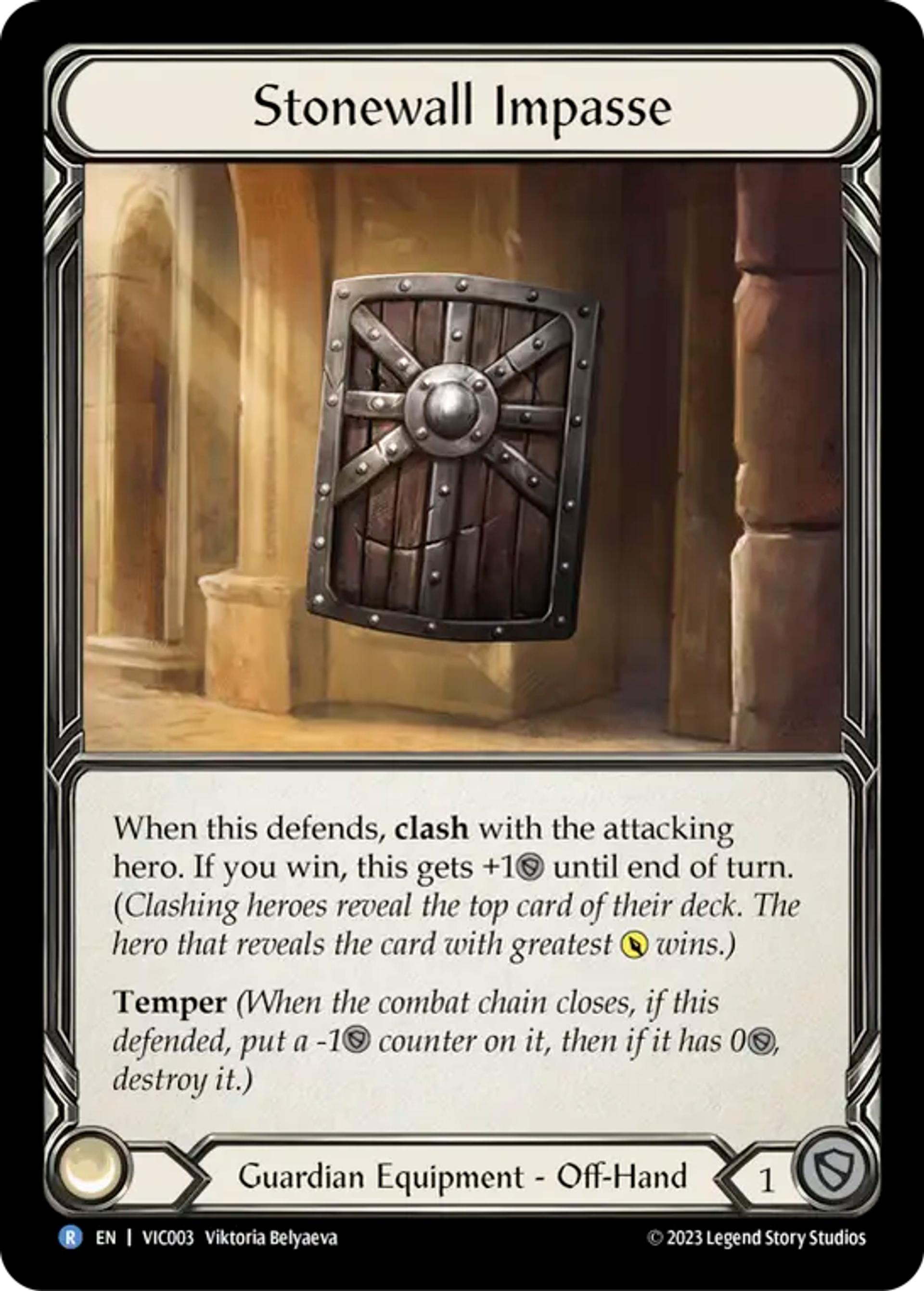 Stonewall Impasse — Victor - Heavy Hitters Blitz Deck — Flesh and Blood