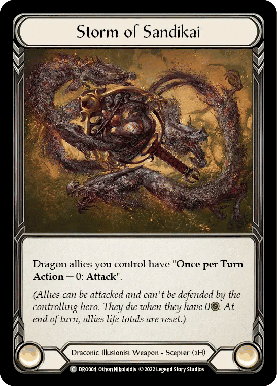 Storm of Sandikai — Dromai - Blitz Deck — Flesh and Blood