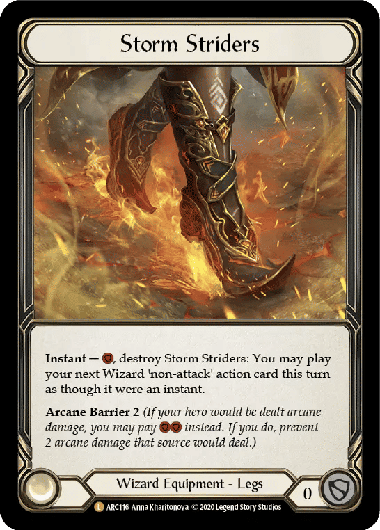 Storm Striders — Arcane Rising - Unlimited — Flesh and Blood