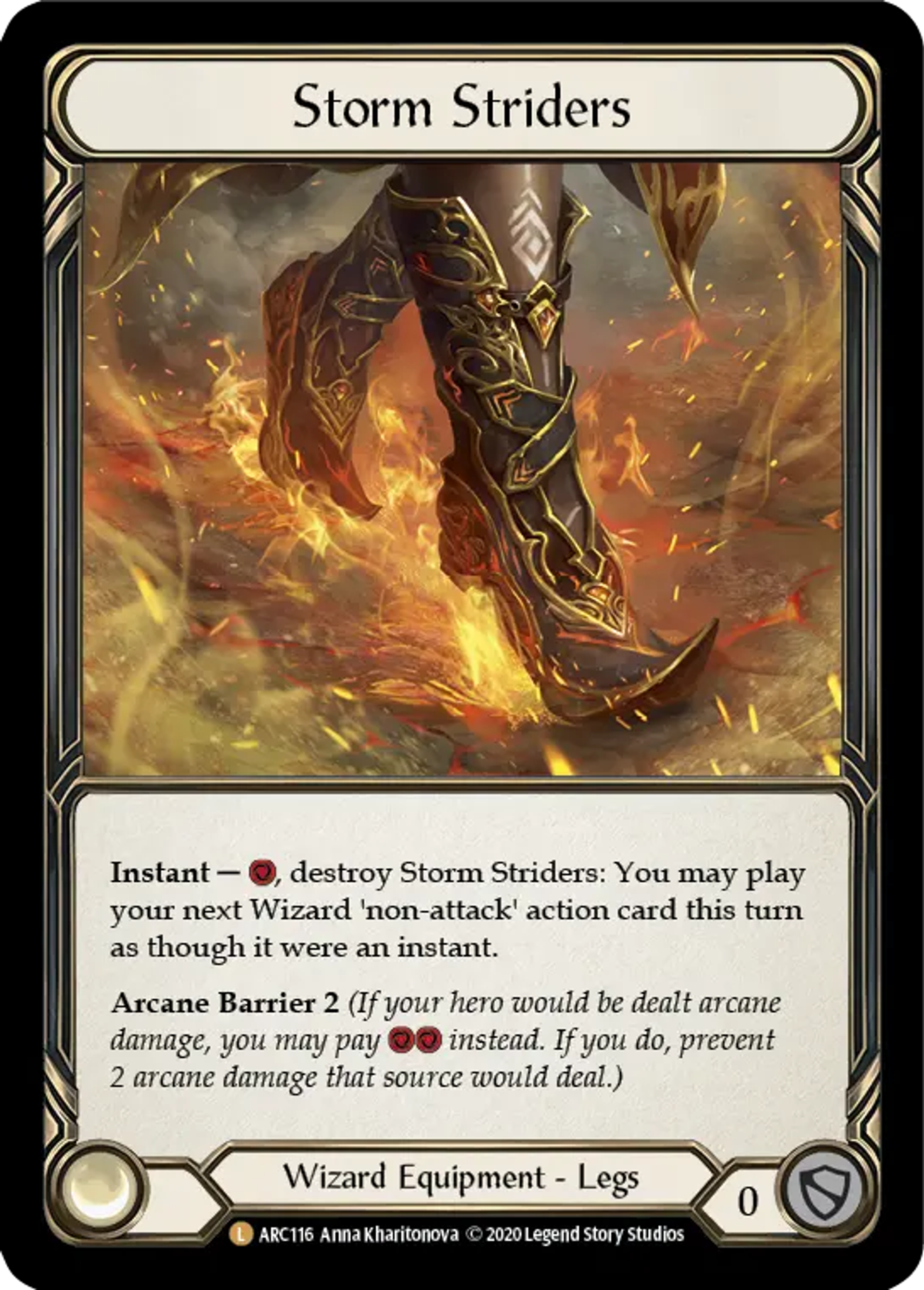 Storm Striders — Arcane Rising - Unlimited — Flesh and Blood