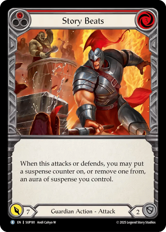 Story Beats (Red) — Super Slam — Flesh and Blood
