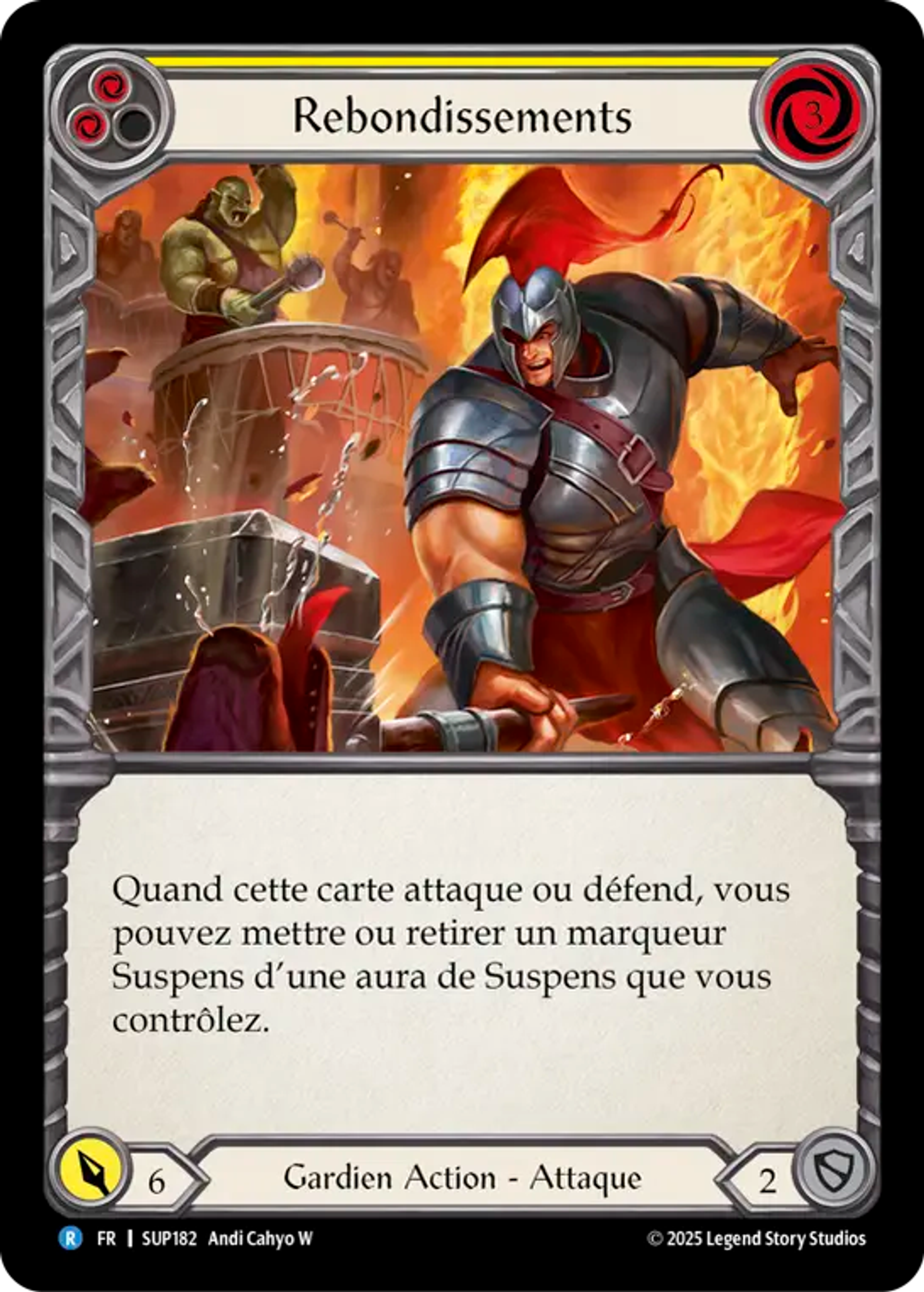 Rebondissements — Super Slam — Flesh and Blood