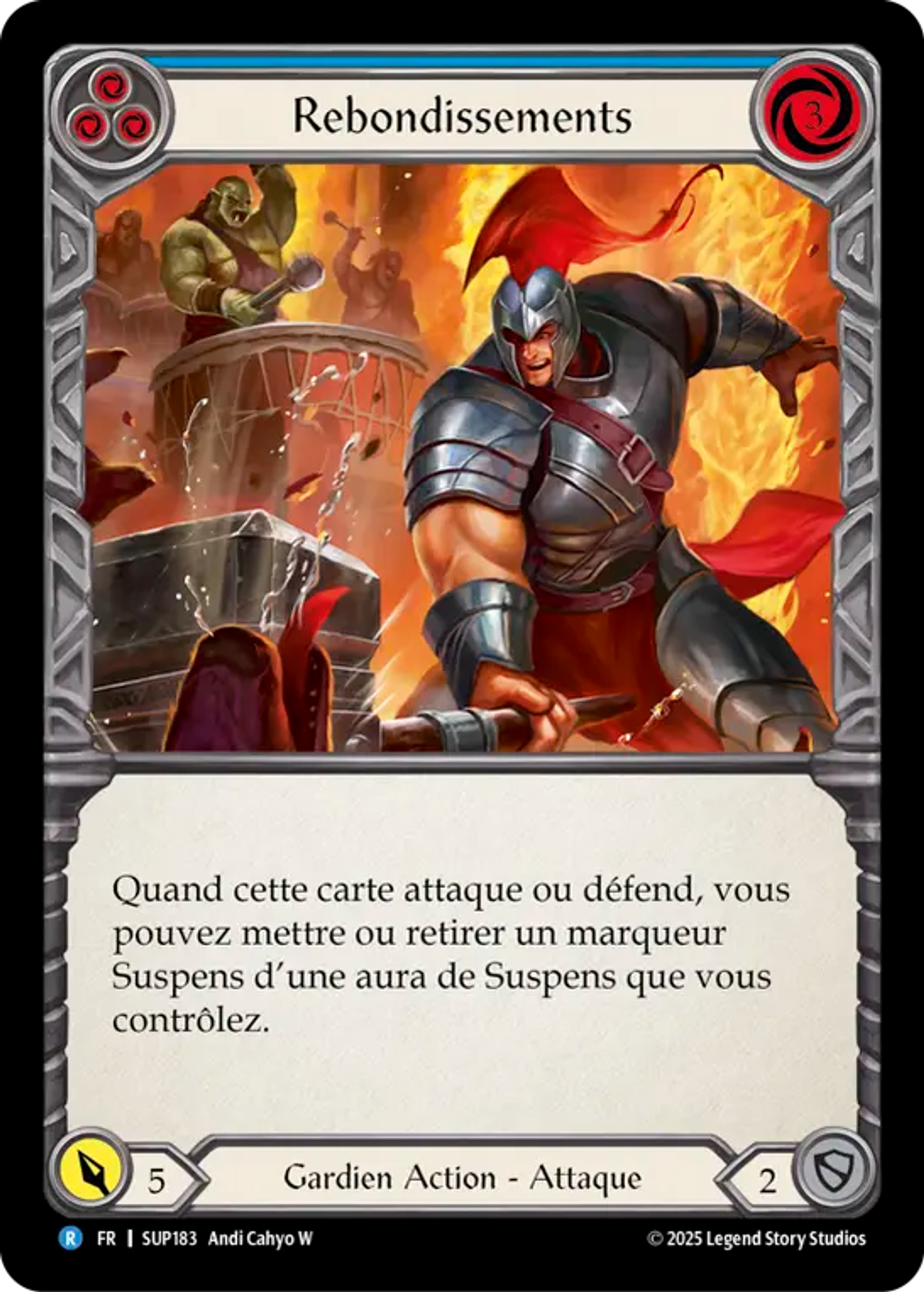 Rebondissements — Super Slam — Flesh and Blood