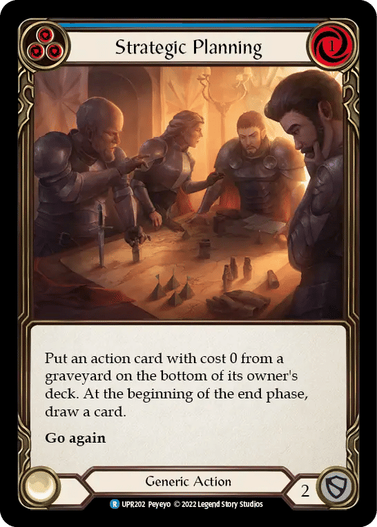 Strategic Planning (Blue) — Uprising — Flesh and Blood