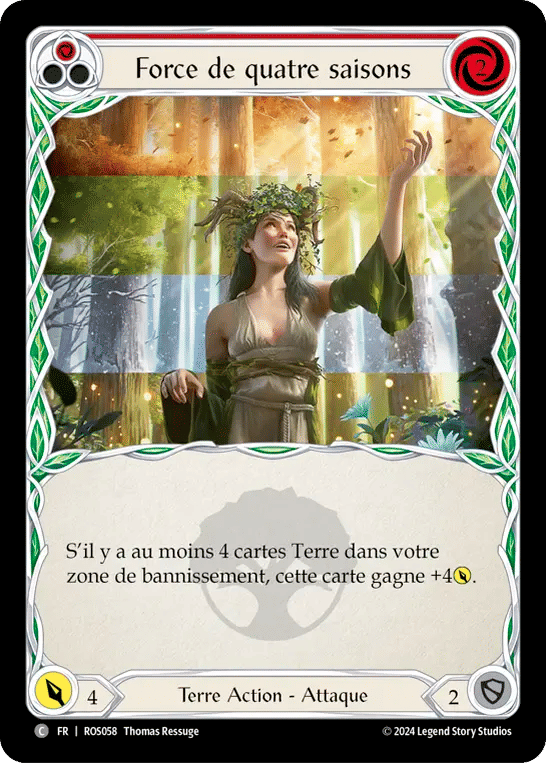 Force de quatre saisons — Rosetta — Flesh and Blood