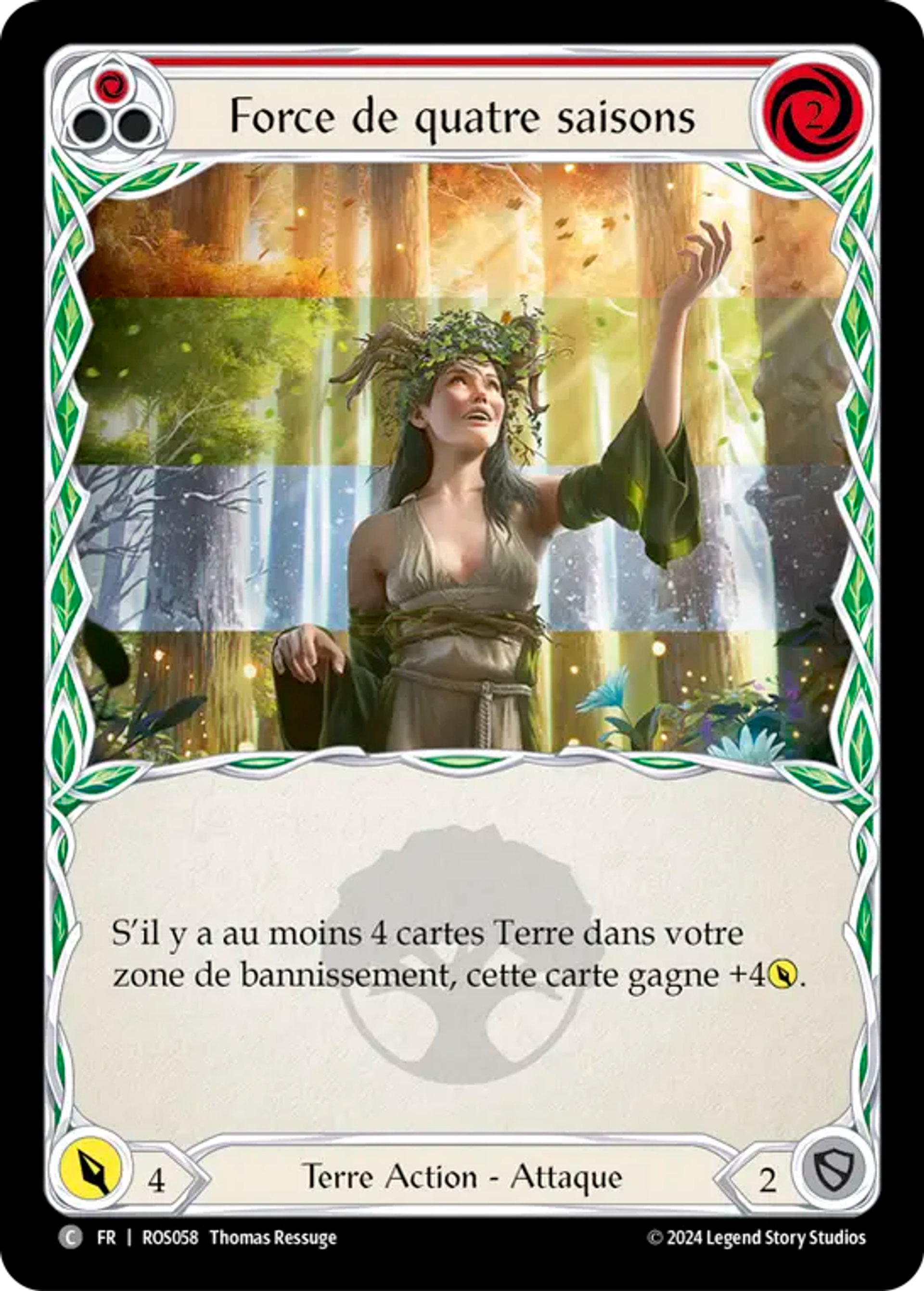Force de quatre saisons — Rosetta — Flesh and Blood