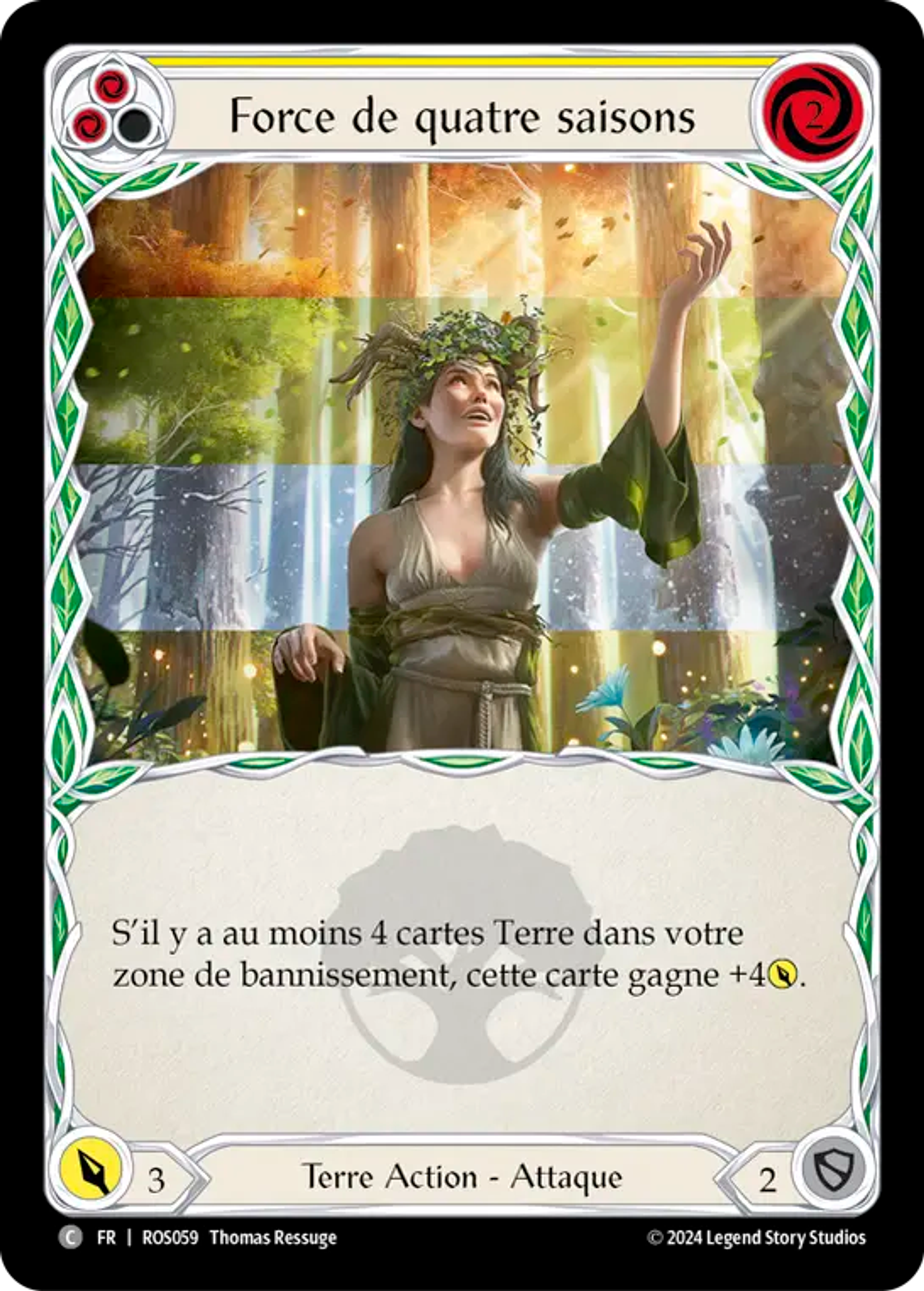 Force de quatre saisons — Rosetta — Flesh and Blood