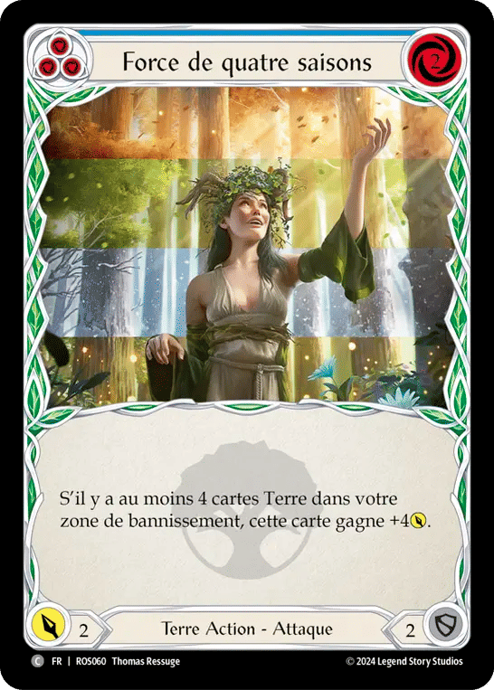 Force de quatre saisons — Rosetta — Flesh and Blood