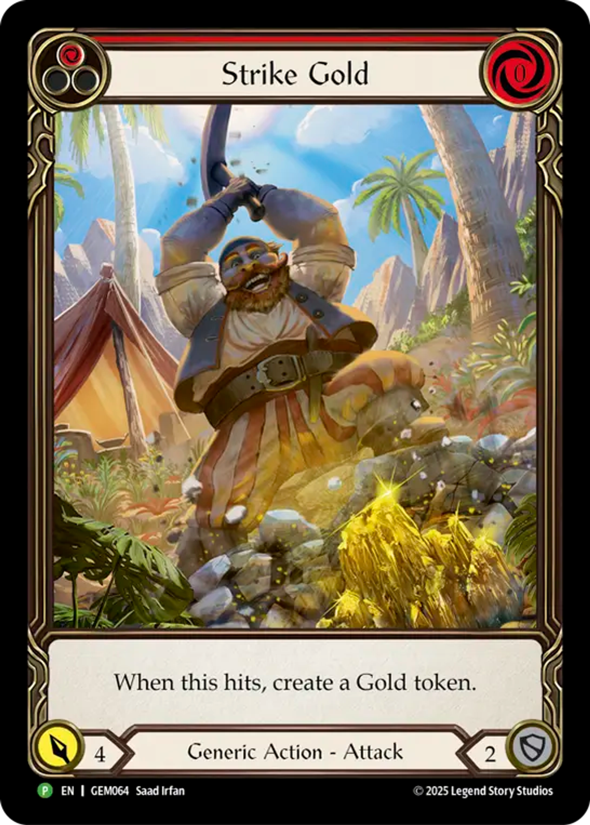 Strike Gold — GEM - Pack 2 — Flesh and Blood