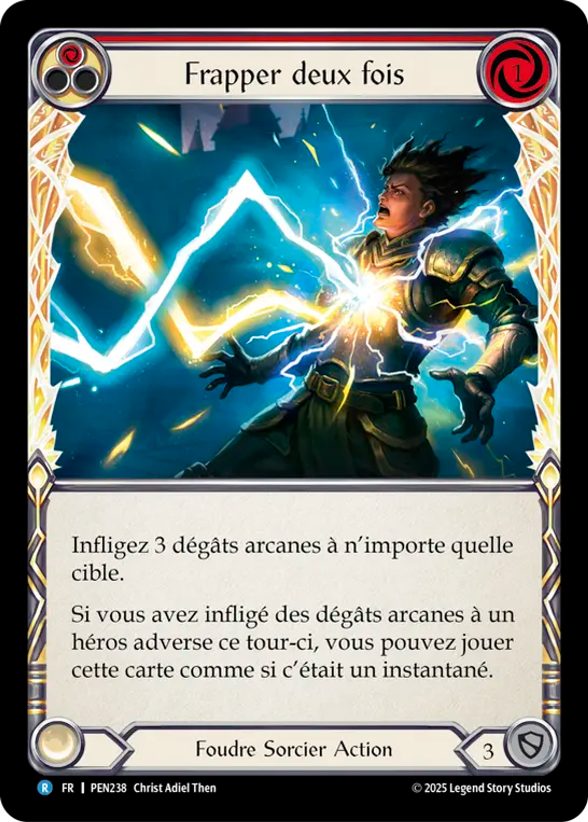 Strike Twice (Red) — Compendium of Rathe — Flesh and Blood