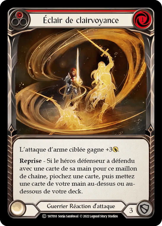 Éclair de clairvoyance — Dorinthea - Blitz Deck — Flesh and Blood