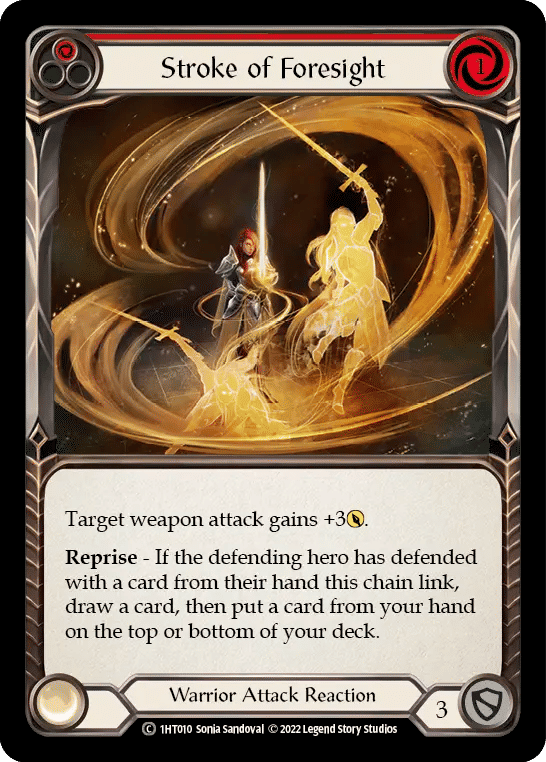Stroke of Foresight (Red) — Dorinthea - Blitz Deck — Flesh and Blood