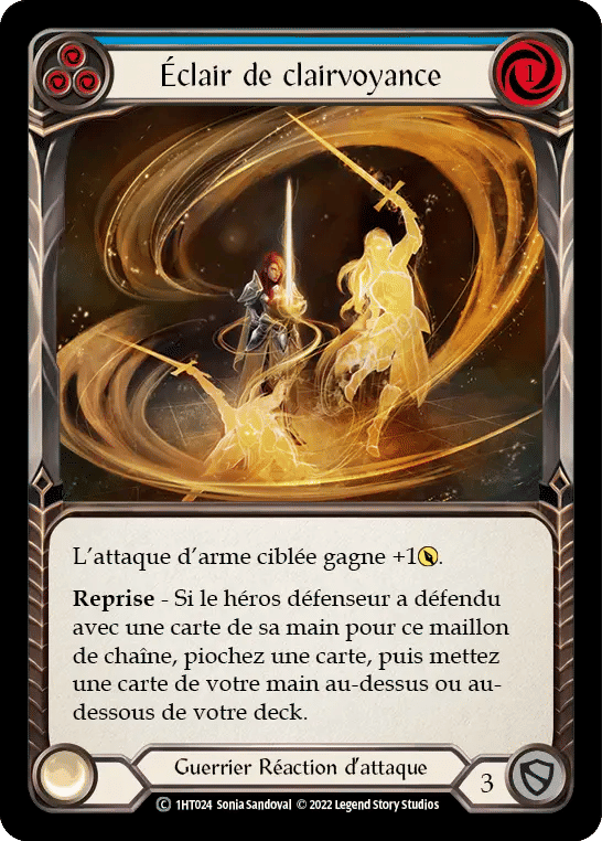 Éclair de clairvoyance — Dorinthea - Blitz Deck — Flesh and Blood