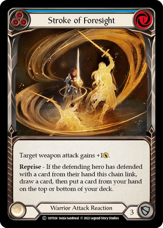 Stroke of Foresight (Blue) — Dorinthea - Blitz Deck — Flesh and Blood