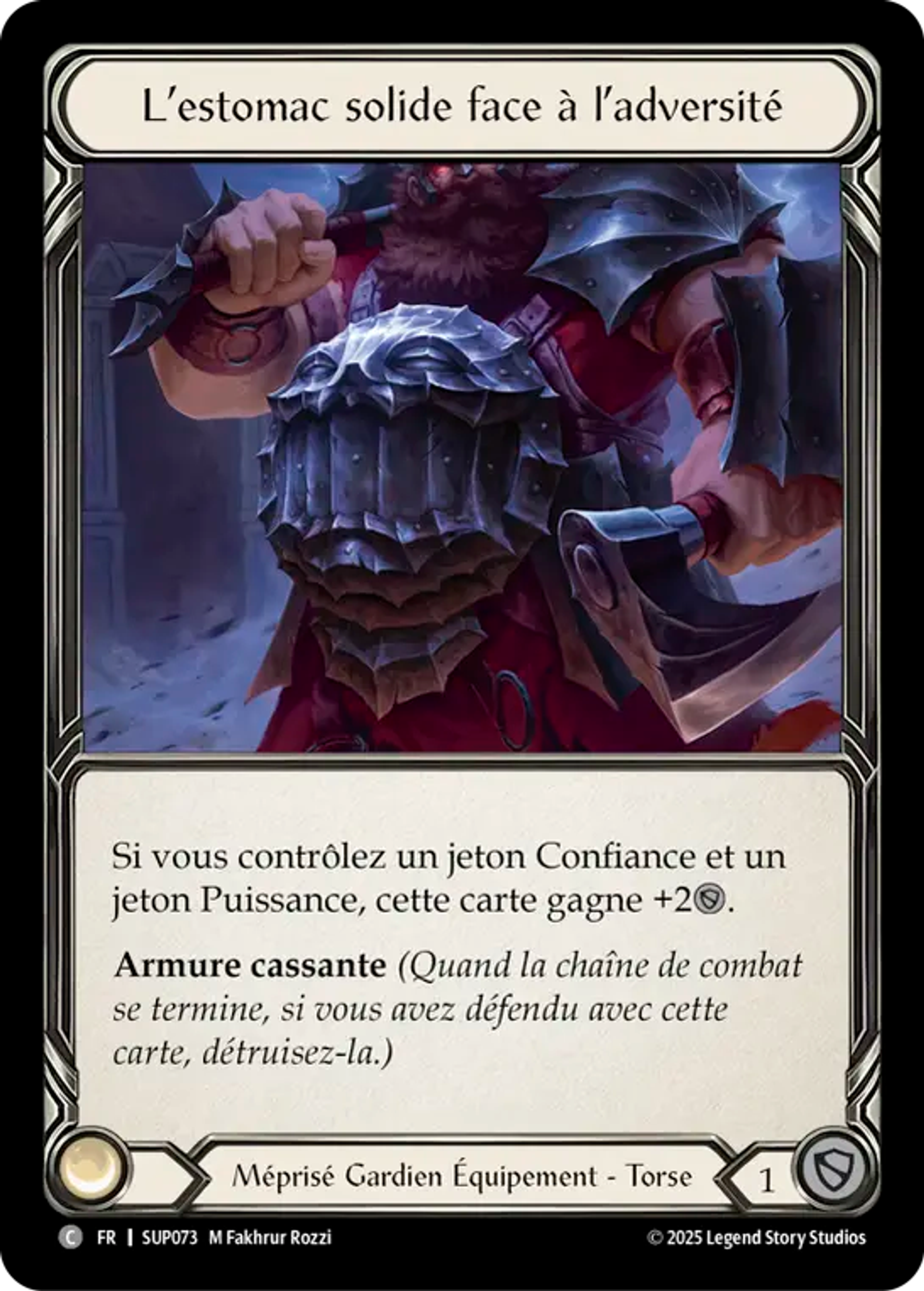 L’estomac solide face à l’adversité — Super Slam — Flesh and Blood