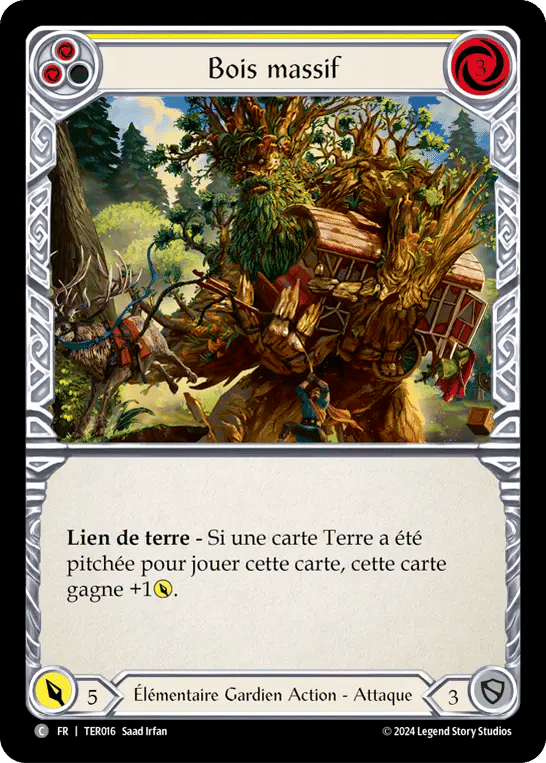 Bois massif — 1st Strike - Terra — Flesh and Blood