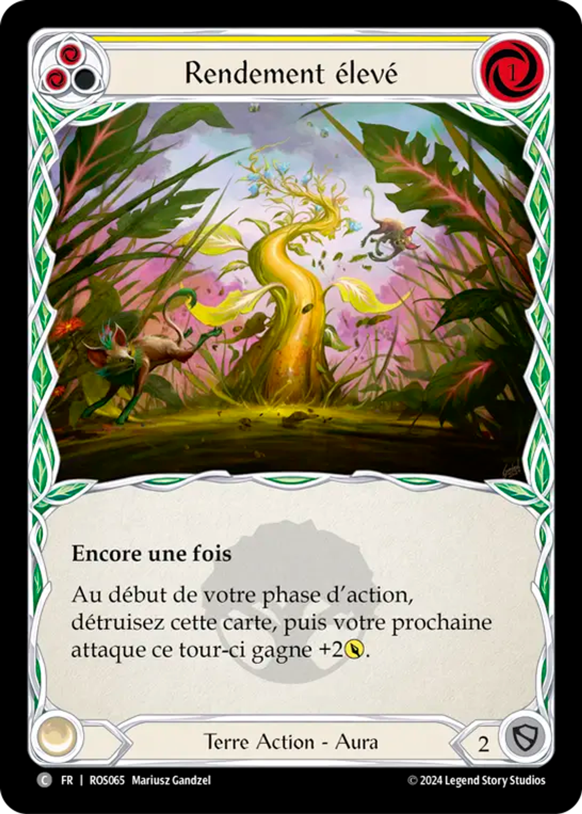Rendement élevé — Rosetta — Flesh and Blood